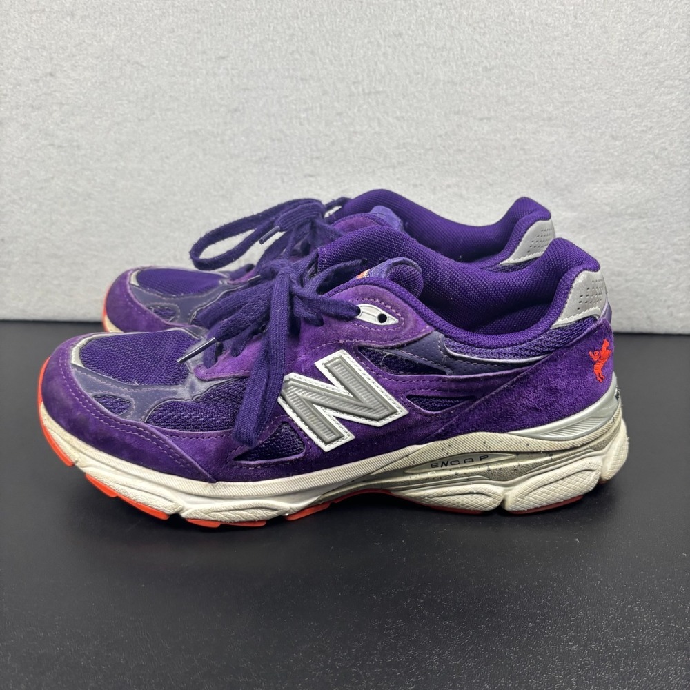 New Balance 990V3 Purple Made In USA Boston Marathon Shoes Women's 8.5 W990BOS3
